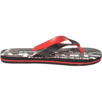 Superdry Men's D1 Scuba Marl Flip Flop Men's Flip Flop In Size 44-45 Red