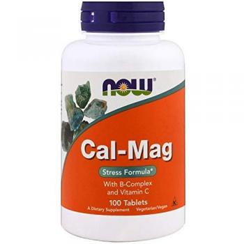 NOW Foods Cal-Mag Stress Relief with B-Complex and Vitamin C - 100 Tablets