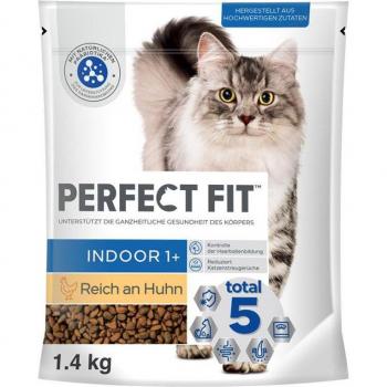 Perfect Fit Indoor 1+ rico en pollo - 5 x 1,4 kg