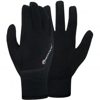Montane - Powerstretch Pro Gloves, color negro, talla XL