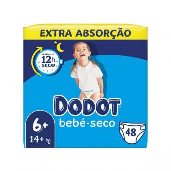 Dodot Bebé Seco Extra Talla 6+ +14Kg 54uds