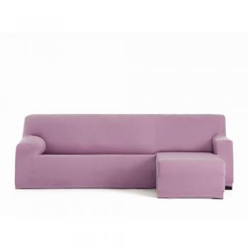Funda para chaise longue de brazo corto derecho Eysa BRONX Rosa 110 x 110 x 310 cm