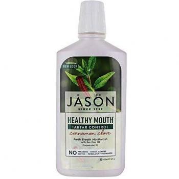 Jason Healthy Mouth 473ml Tartar Control Cinnamon Clove Mouthwash
