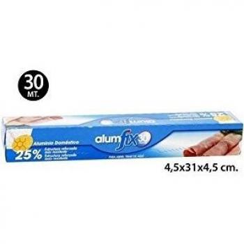 Alumfix - Rollo de Papel Aluminio 290mm x 30m