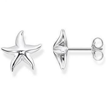 Thomas Sabo Pendientes de botón Mujer plata - H2002-001-21