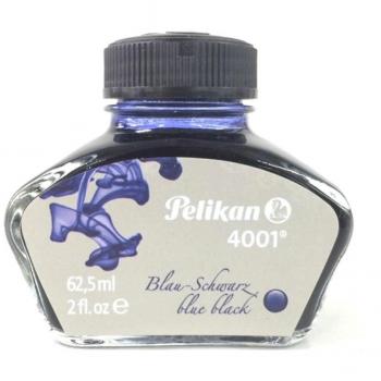 Pelikan 220356 - Tintero, 60 ml, color azul y negro
