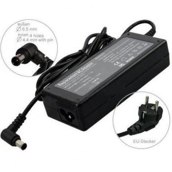 75W Alimentador Cargador Notebook AC Power compatible con Sony Vaio VGN-CR11Z/R VGN-CR11ZR VGN-CR11ZR/R VGN-CR120E VGN-CR140E/B VGN-CR140N/B VGN-CR150E/B VGN-CR190E VGN-CR19VN VGN-CR19VN/B, con eurocable