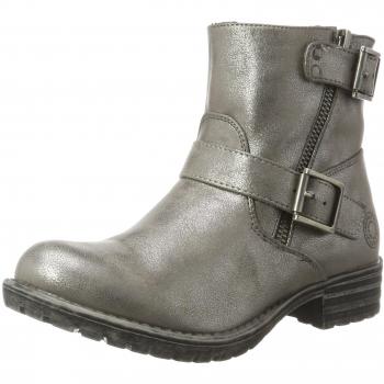 BULLBOXERAeq525f6s - Botas Chelsea Niñas, Color Plateado, Talla 39