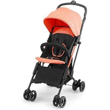 Kinderkraft Silla de Paseo Ultraligera MINI DOT, Transportable Avión, Naranja