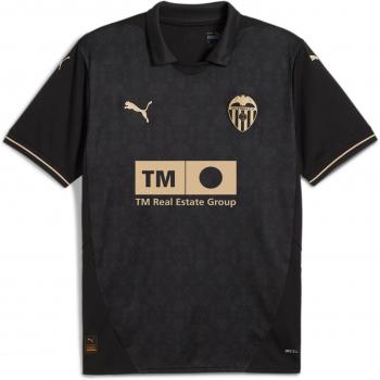 Valencia CF 2024/25 Puma Away Jersey - Black - Men's XL
