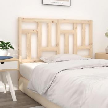 Cabecero de cama 145,5x4x100 cm madera maciza de pino