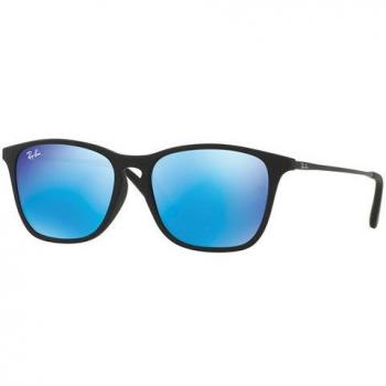 Ray-Ban RJ9061SF Asian Fit 700555 Anteojos de Sol para Niños Negros