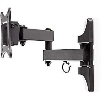 Nedis - Soporte de Pared para TV con Movimiento Completo - 13-27 - hasta 15 kg - 3 Puntos de Giro