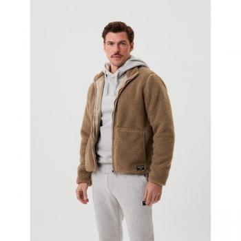 Björn Borg Centre Pile Fleece Jacket Beige, M