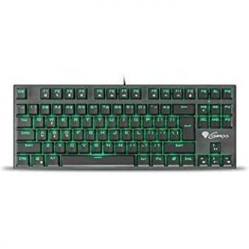 Natec Keyboard Genesis Thor 300 TKL Gaming Green Backlight USB, US Layout