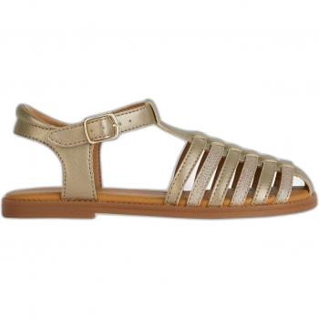 Sandalias Geox Karly para Mujer y Niña en Color Platino