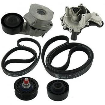 SKF Bomba de agua + kit de correa poli V VKMC 34700