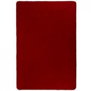 vidaXL Alfombra de Yute con Reverso Latex 120x180cm Roja Decoración Hogar Casa