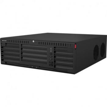 NVR Hikvision 64 Canales 4K de Alta Rendimiento con Soporte para 16 Discos Duros y Cámaras IP hasta 32MP
