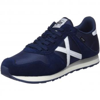 Munich Massana Men's Blue Casual Leather Sneakers Size 11 US