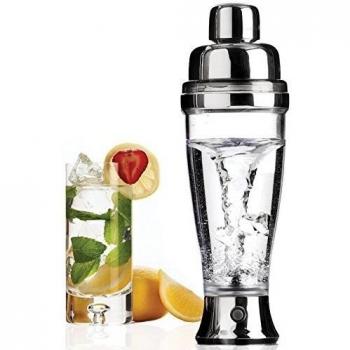 Delipop bn653 multifuncional eléctrico proteína Coctelera Tornado Tapa de acero inoxidable con Colador Incorporado TRAG Baren mesa de mezclas Taza de café Mix cócteles Casa Fiesta 16 Ounce