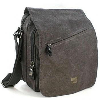 Troop London Lona Bolsa bandolera TRP0238 - Negro