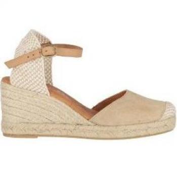 Chika10 Leather CIBELES 09 Alpargatas de Cuña Beig/Beige
