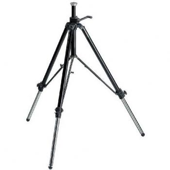 Manfrotto 117B - Trípode completo, negro