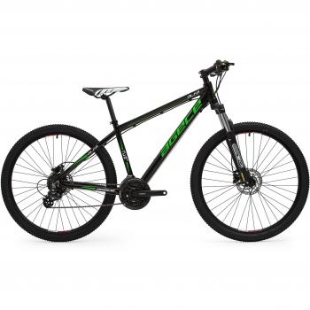 Agece Alfa-29-M4 - Bicicleta de montaña para hombre, color negro / verde, talla XL