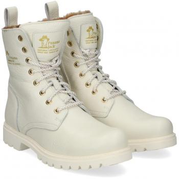 Botines Panama Jack Frisia B4 Mujer Blanco