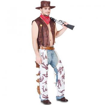 Disfraz de Vaquero con Zahones para hombre