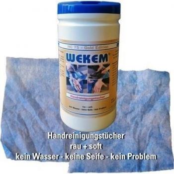Wekem HC-75 Toallitas de Limpieza de Manos
