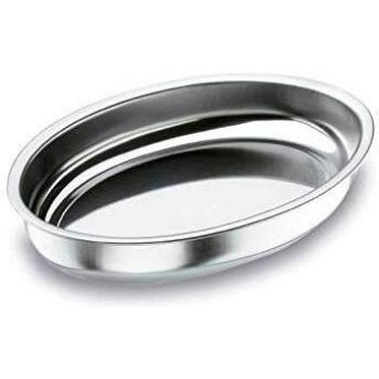 Lacor - 61828 - Fuente Honda Oval Inox.18%Cr. 30cm