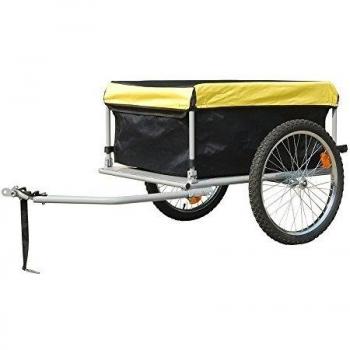 Remoque para bicicletas Remoque de transporte Remoque para equipaje con cesta