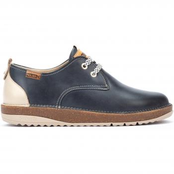 Pikolinos - Zapatos de cordones planos de piel para mujer BAZA W8S