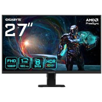 Monitor Gigabyte GS27F2 27 FHD IPS Gaming - 1920x1080, 240Hz, 1ms, FreeSync, HDR