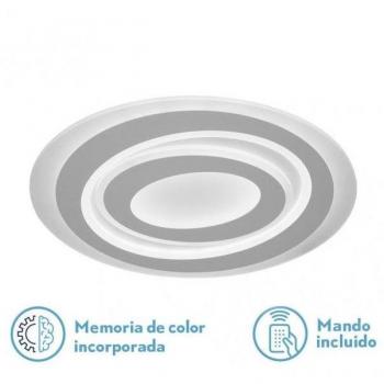 Plafón LED Regulable Singapur 130W 3000-4000-6500K Blanco Fabrilamp
