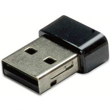 Adaptador USB Wi-Fi 4 y Bluetooth Inter-Tech DMG-08, 150 Mbps, Nano