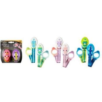EUROLAB Tommee Tippee - Broches - Cadena para chupete, surtido