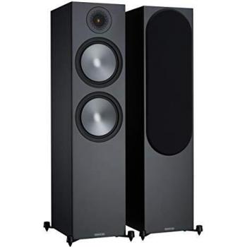 Altavoces de Suelo Monitor Audio Bronze 500 6G - Columna Bass Reflex de 2.5 Vías, Negro