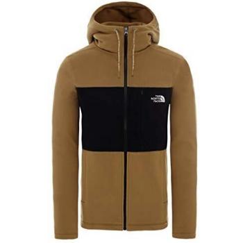 The North Face M Blocked Fz Hd Bluwgtl/Clrlkbl - Forro polar para hombre, color E0T British Khaki, tamaño large
