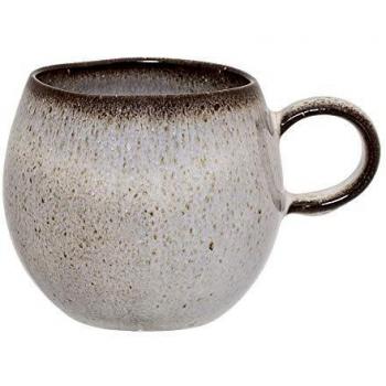 Bloomingville taza Sandrine, gris, cermica