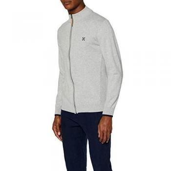Oxbow Parso Pull Hombre, Hombre, Jersey, OXV915377, Heather Gris Luz, XXL