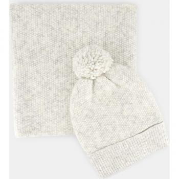 Easy Wear - Set de Cuello y Gorro, tejido suave, diseño versátil, ideal para el invierno, fácil de combinar