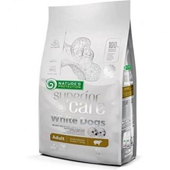Nature's Protection Superior Care White Dogs Adult Small and Mini Lamb 10kg
