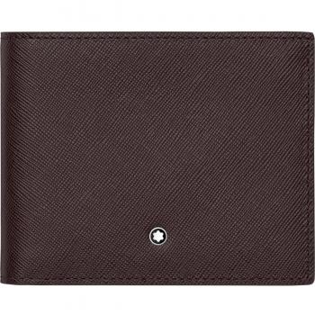 Montblanc Montblanc Sartorial Tarjetero, 12 cm, Marrón