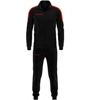 Givova Chándal Revolution TR033-1012, material poliéster, diseño moderno, ajuste cómodo, ideal para entrenamiento y uso diario
