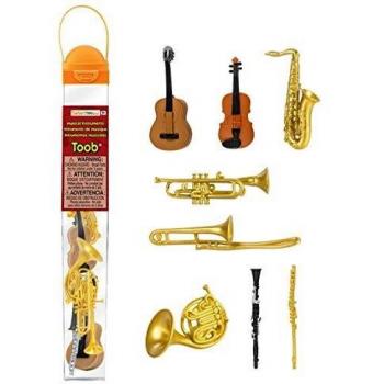 Toob Safari Ltd. Instrumentos Musicales peones 685404- 8X Pintado