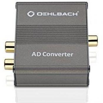 Oehlbach 6076 Analog/Digital Corriente metálico marrón