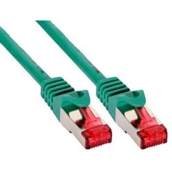 Cable de red S/FTP Cat6 Verde 0,25 m Halógeno libre Cobre